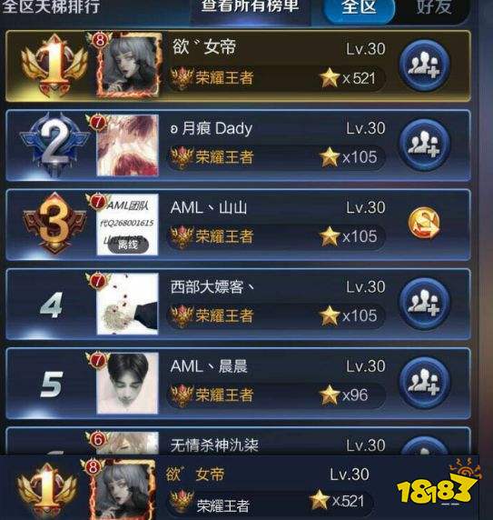 王者荣耀最强王者最高有多少星