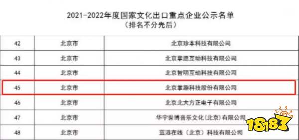 掌趣科技上半年总营收8.19亿元，海外占比近5成