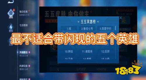 王者荣耀S24赛季有哪些英雄最不需要闪现 不需要闪现英雄