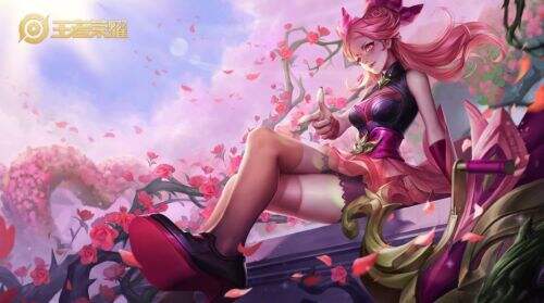 王者荣耀s24赛季孙尚香蔷薇恋人海报优化曝光真的太美了