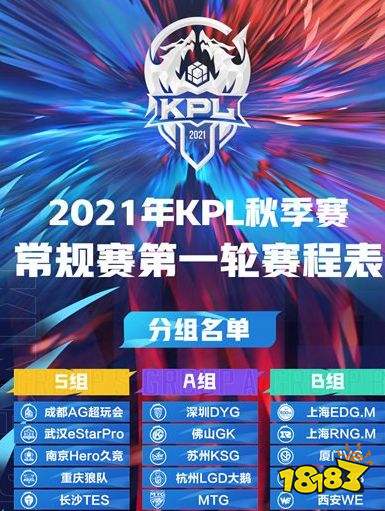 王者荣耀S24赛季2021kpl秋季赛常规赛赛程公布