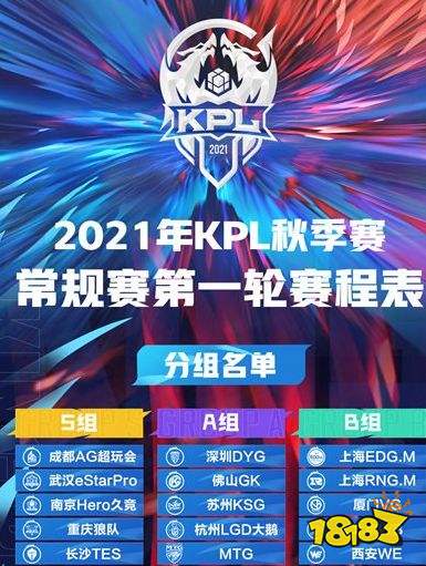 王者榮耀S24賽季2021kpl秋季賽常規賽賽程公布