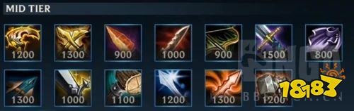 英雄联盟手游物理装备介绍