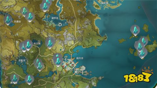 原神水晶块分布位置大全 水晶块位置一览
