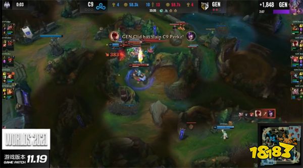 S11淘汰赛GEN.G3:0击败C9晋级四强,食神大赛你吃撑了吗?