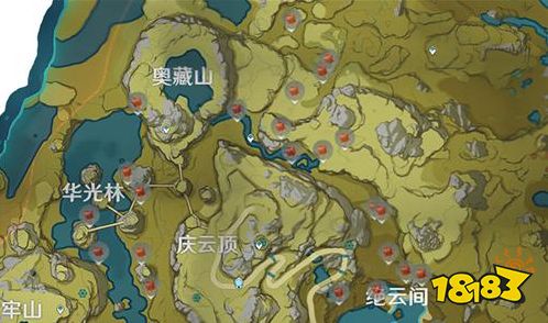 原神绝云椒椒分布图 绝云椒椒采集路线一览
