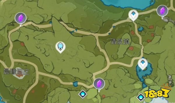 原神电气水晶分布图 电气水晶采集点一览