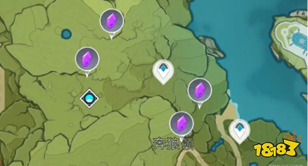 原神电气水晶分布图 电气水晶采集点一览