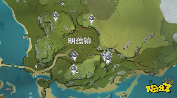 原神夜泊石分布图 夜泊石采集地点一览