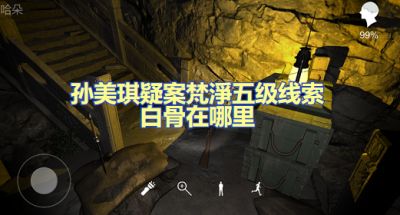 孙美琪疑案梵淨白骨在哪里 五级线索白骨位置图文攻略