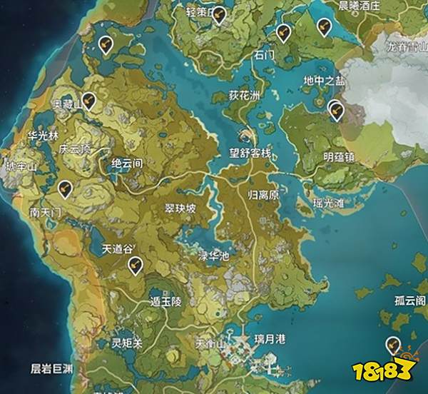 原神地灵龛位置汇总 璃月蒙德稻妻地灵龛具体位置攻略