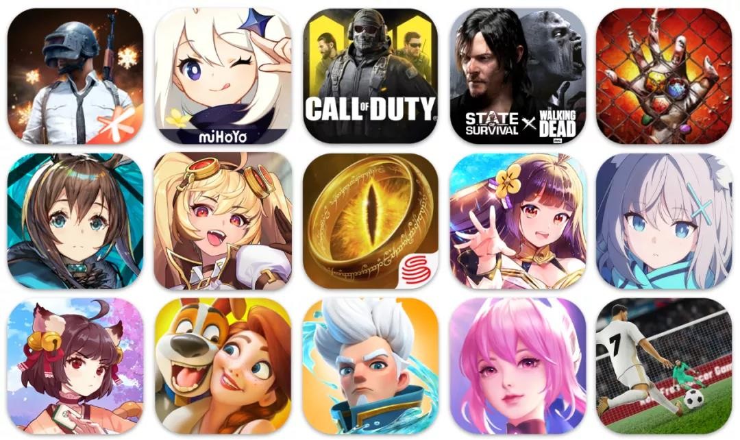 10月出海手游Top30：《PUBG Mobile》累收破30亿美元，保持出海收入最高记录