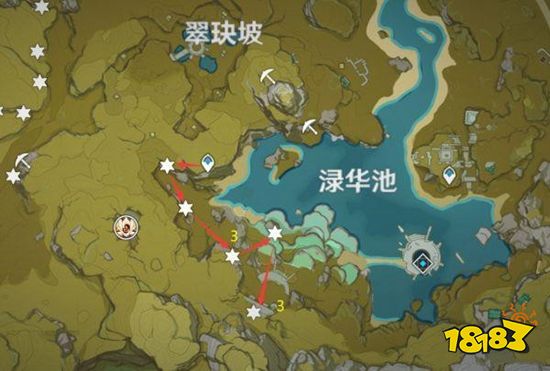 原神石珀采集地点 石珀采集路线图文攻略