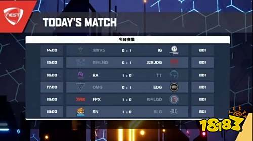 虎牙独播NEST：中单阿克尚欢乐单带，SN击败BLG豪取四连胜