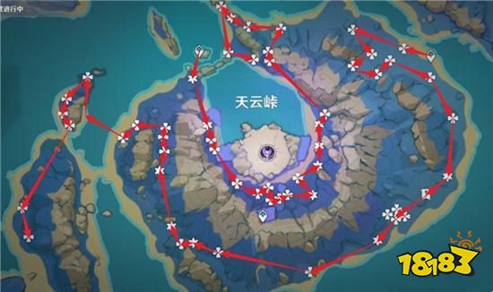 原神天云草实位置一览 天云草实详细采集路线推荐
