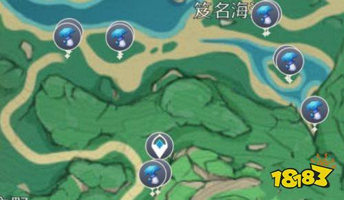 原神鹤观岛特产幽灯蕈分布位置一览 幽灯蕈采集路线推荐