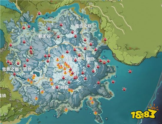 原神绯红玉髓位置一览 绯红玉髓采集路线推荐