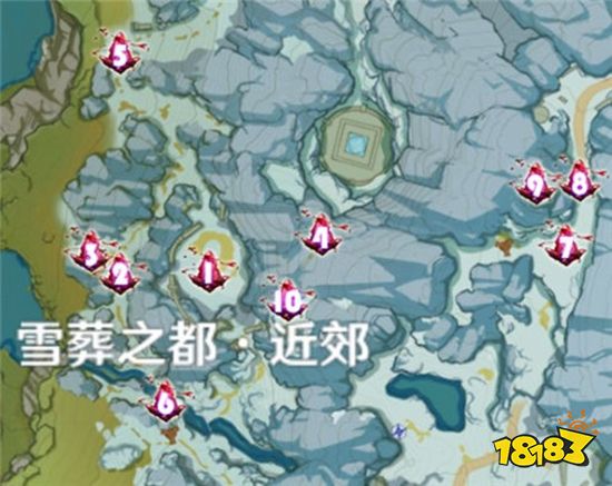 原神绯红玉髓位置一览 绯红玉髓采集路线推荐