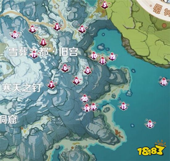 原神绯红玉髓位置一览 绯红玉髓采集路线推荐