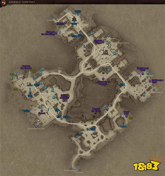 暗黑破坏神不朽全地图精英奇遇遗迹位置大全