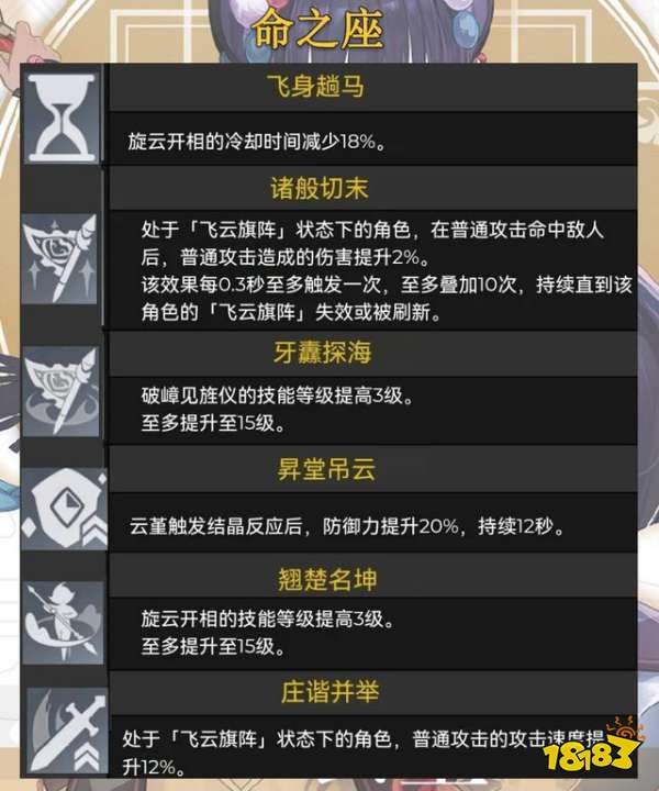 原神云堇技能介绍云堇技能效果详细解读 181 Com