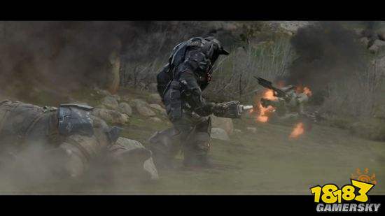 《光环：无限》全新CG公布 成为士官长冲入战场