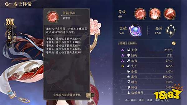 花亦山心之月乐仙儿阵容搭配 乐仙儿四艺装备推荐