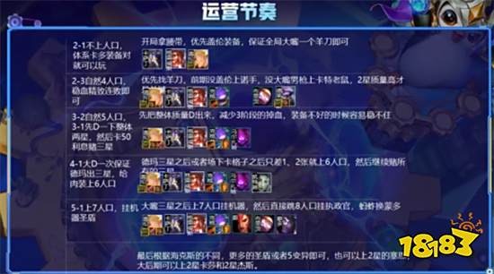 云顶之弈狙神大嘴阵容搭配 狙神大嘴阵容装备推荐