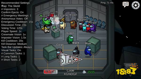 太空版狼人杀AmongUs 与损友相互坑蒙拐骗