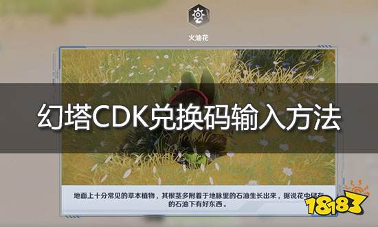 幻塔兑换码在哪里输入 CDK兑换码使用方法