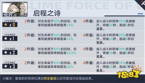 幻塔意志套装有哪些 意志套装效果属性大全