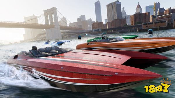極具育碧式風格的賽車游戲 在龐大的地圖上制霸海陸空