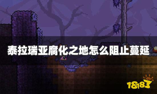 泰拉瑞亚腐化之地怎么阻止蔓延 腐化之地阻止蔓延方法