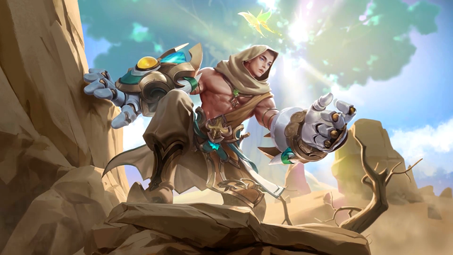 王者荣耀S26赛季皮肤「达摩-沙漠行僧」曝光！