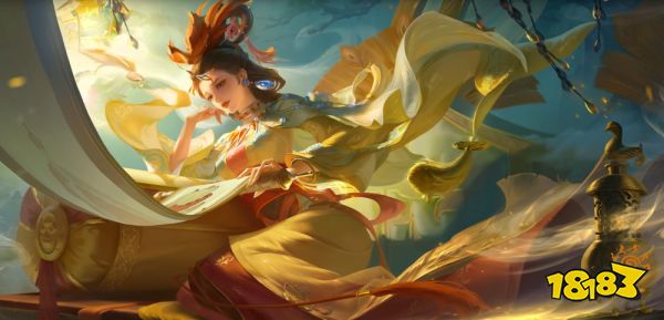 王者荣耀甄姬新皮肤女儿国国王特效展示