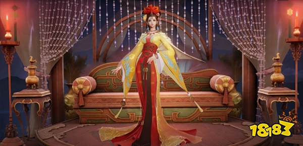 王者荣耀甄姬新皮肤女儿国国王特效展示