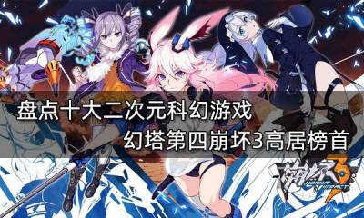 盤點十大二次元科幻游戲 幻塔第四崩壞3高居榜首
