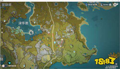 原神清心采集点 清心采集路线一览