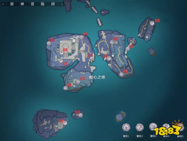 原神常夜灵庙键纹位置一览 常夜灵庙键纹高清分布图