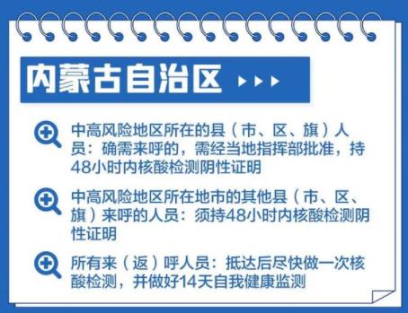 2022春节返乡防疫要求来了 48小时核酸检测阴性报告是标配