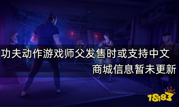 功夫动作游戏师父发售时或将支持中文 商城信息暂未更新