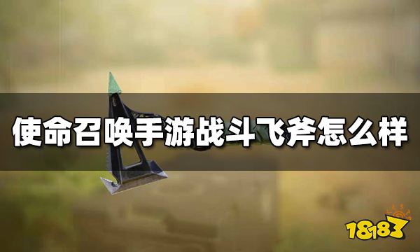 使命召唤手游战斗飞斧怎么样 伤害道具战斗飞斧使用技巧