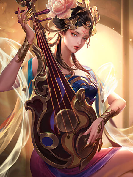 粉红色房间怀旧手绘画面