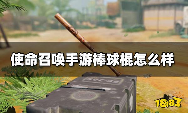 使命召唤手游棒球棍怎么样 跑刀玩法通用搭配推荐