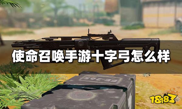 使命召唤手游十字弓怎么样 副武器十字弓配件推荐