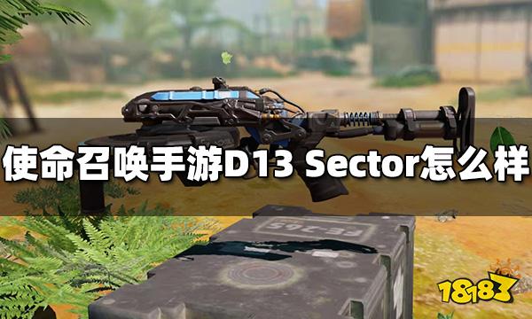 使命召唤手游D13 Sector怎么样 副武器D13 Sector使用技巧