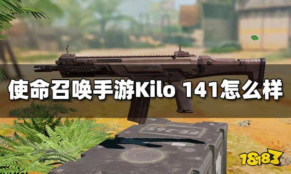 使命召唤手游Kilo 141怎么样 突击步枪Kilo 141枪械评测