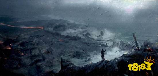 《地狱之刃2》公布新概念图 凄风苦雨中的岸边定居点