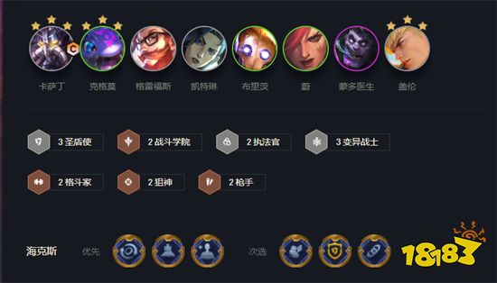 云顶之弈新版圣盾大嘴阵容搭配 新版圣盾大嘴阵容装备推荐