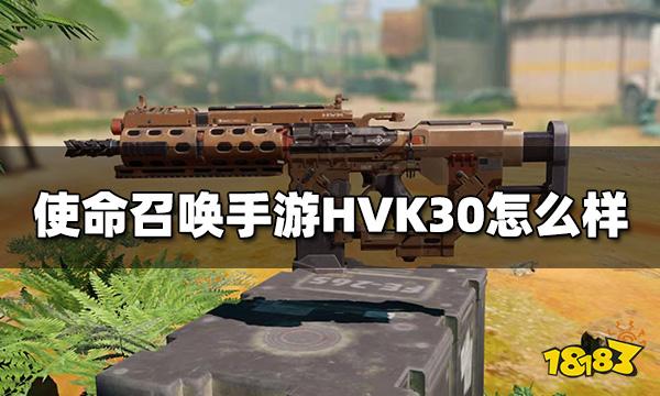 使命召喚手游HVK30怎么樣 突擊步槍HVK30槍械評測